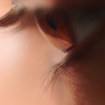 woman's eye