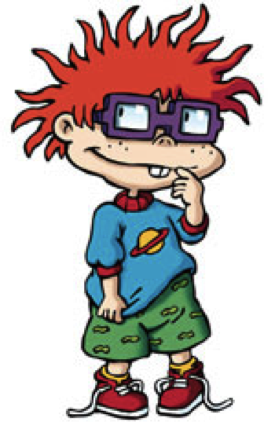 Chuckie from the Rugrats